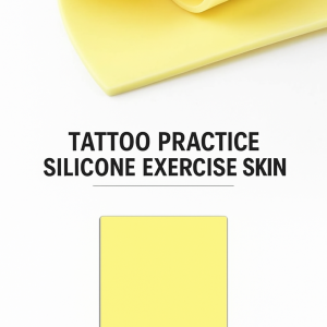 Tattoo Practice Skin – 20×30 cm (Premium Silicone / Skin-Like Elastic Type)