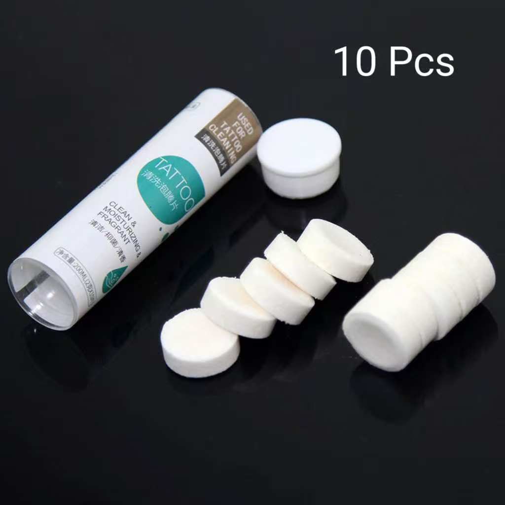 Tattoo Cleaning Foam Tablets - Image 2