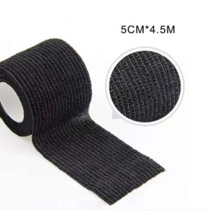 Cohesive Bandages  black (1 Roll / 5cm × 4.5m)