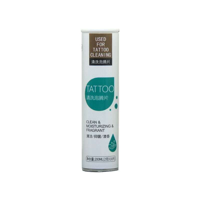 Tattoo Cleaning Foam Tablets