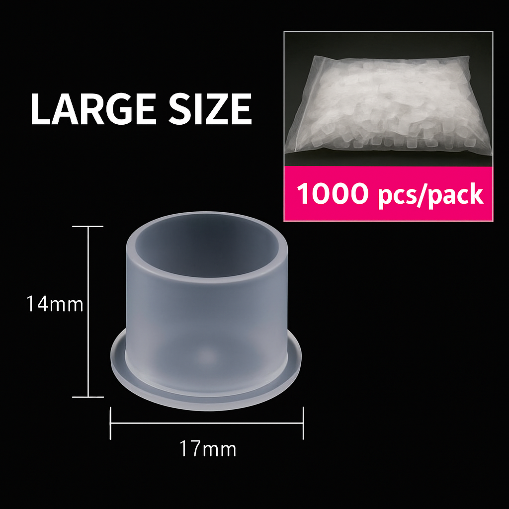 Tattoo Ink Cups (Small / Medium / Large) -1000 Pcs - Image 5