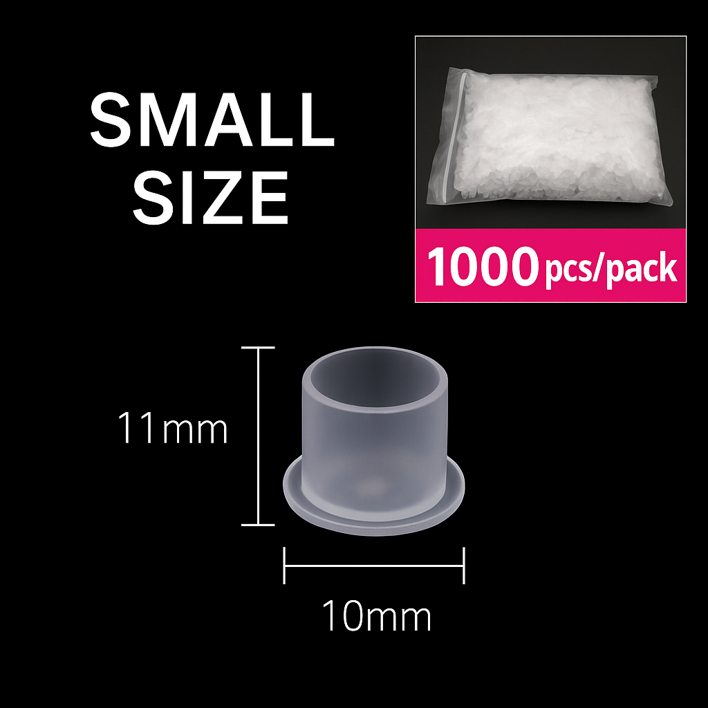 Tattoo Ink Cups (Small / Medium / Large) -1000 Pcs - Image 3